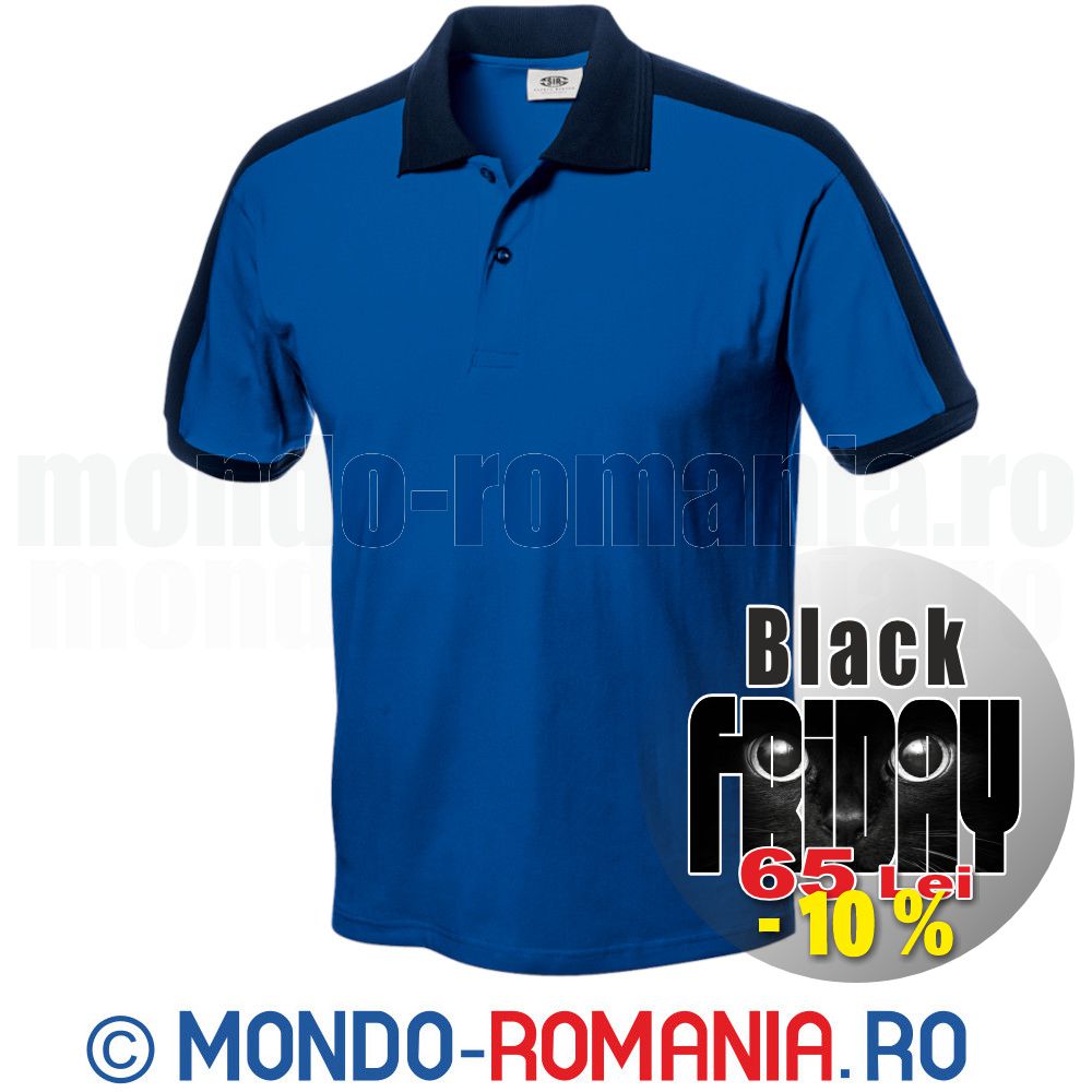 Tricou Diadora din bumbac - Tricou POLO HARD ROCK Blue